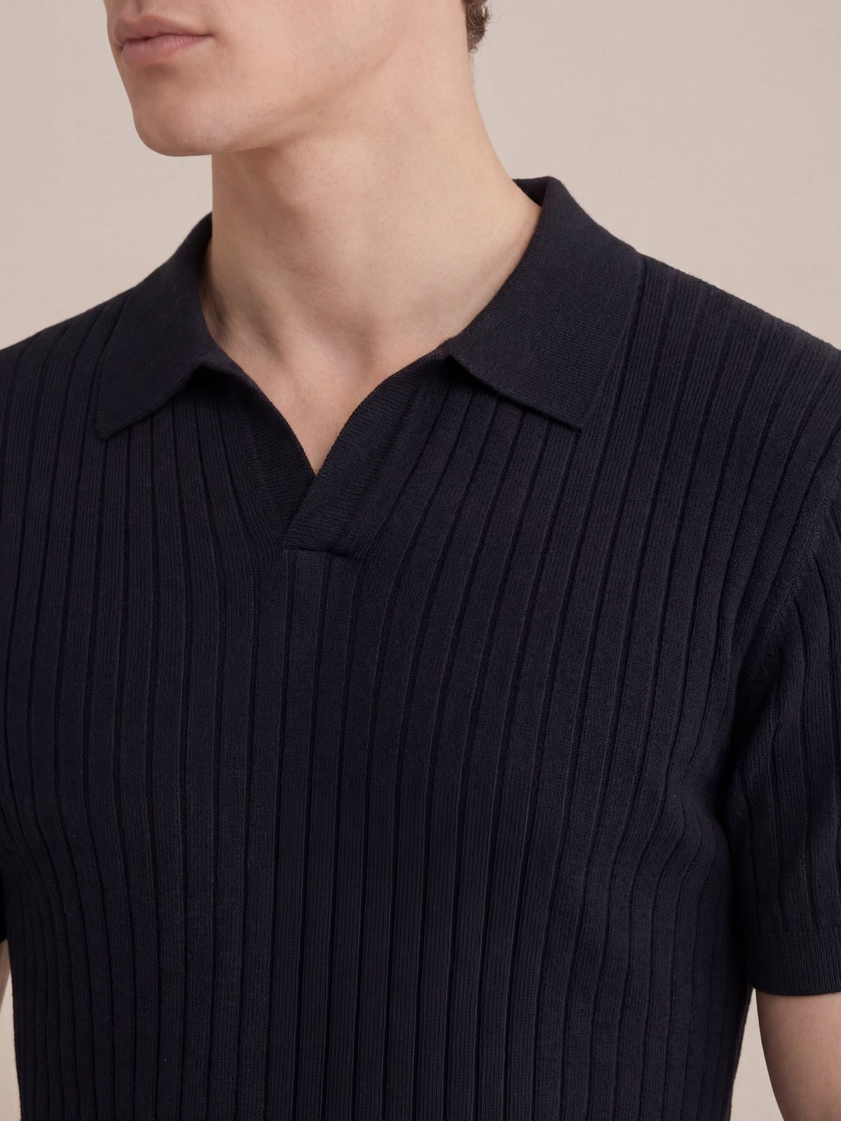 Polo in maglia Capri Nero