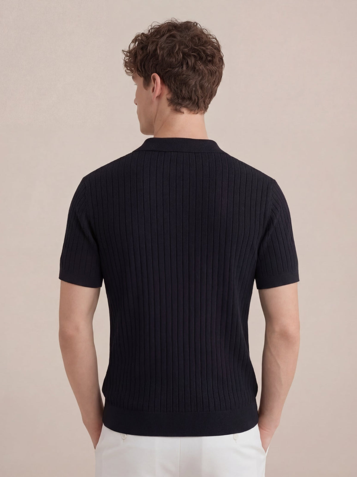Polo in maglia Capri Nero