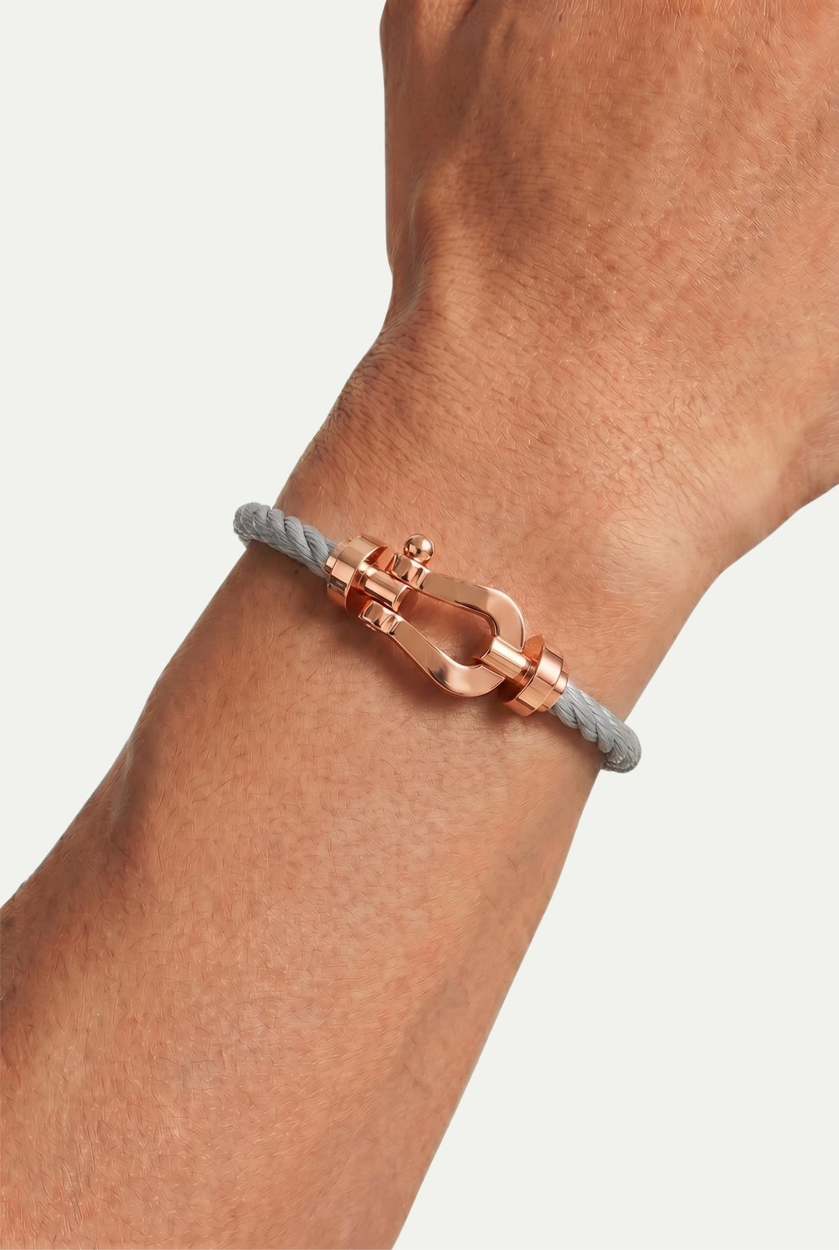 Fermó Yacht-Armband Grau/Roségold