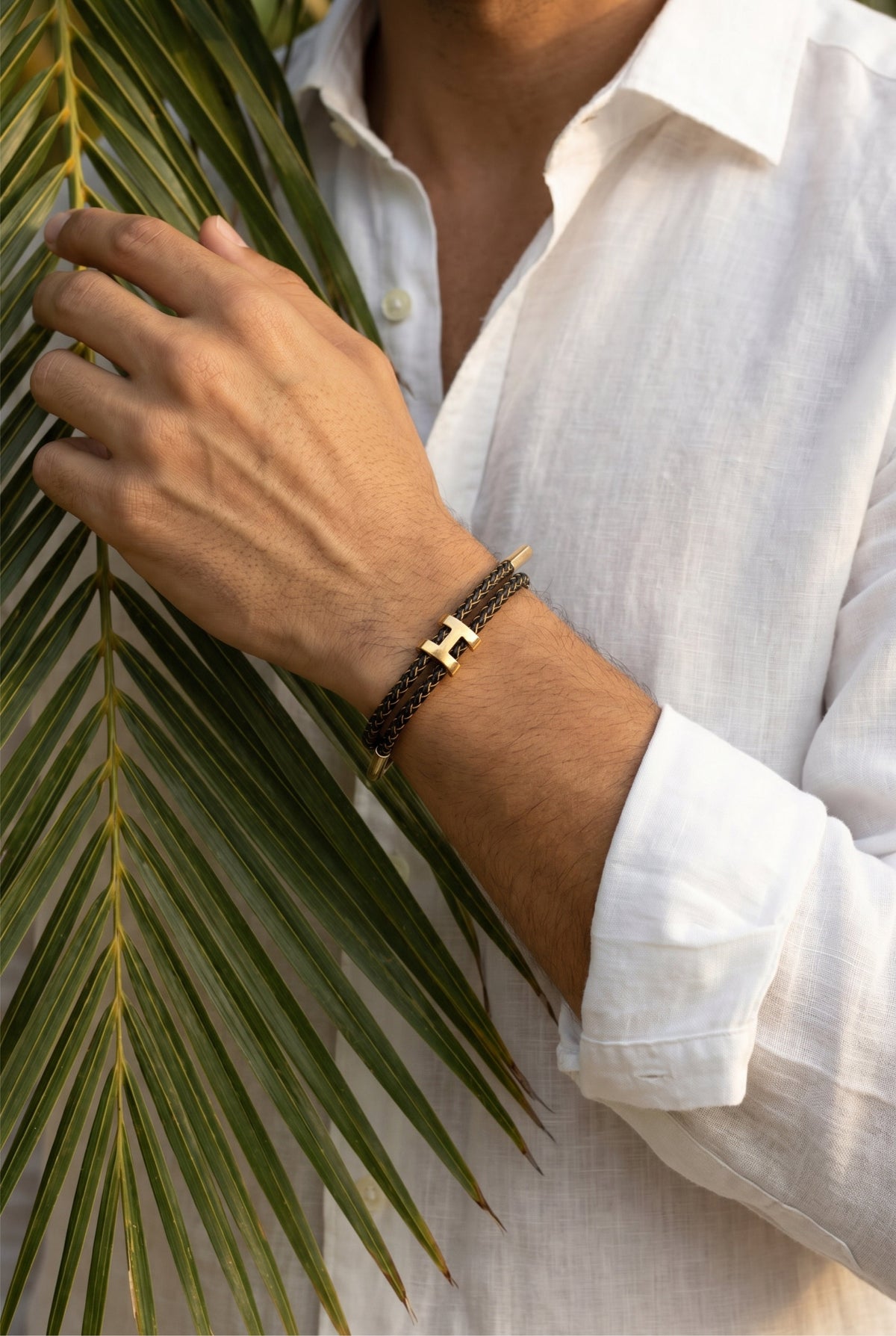 Bracciale Fermó Gold oro/nero