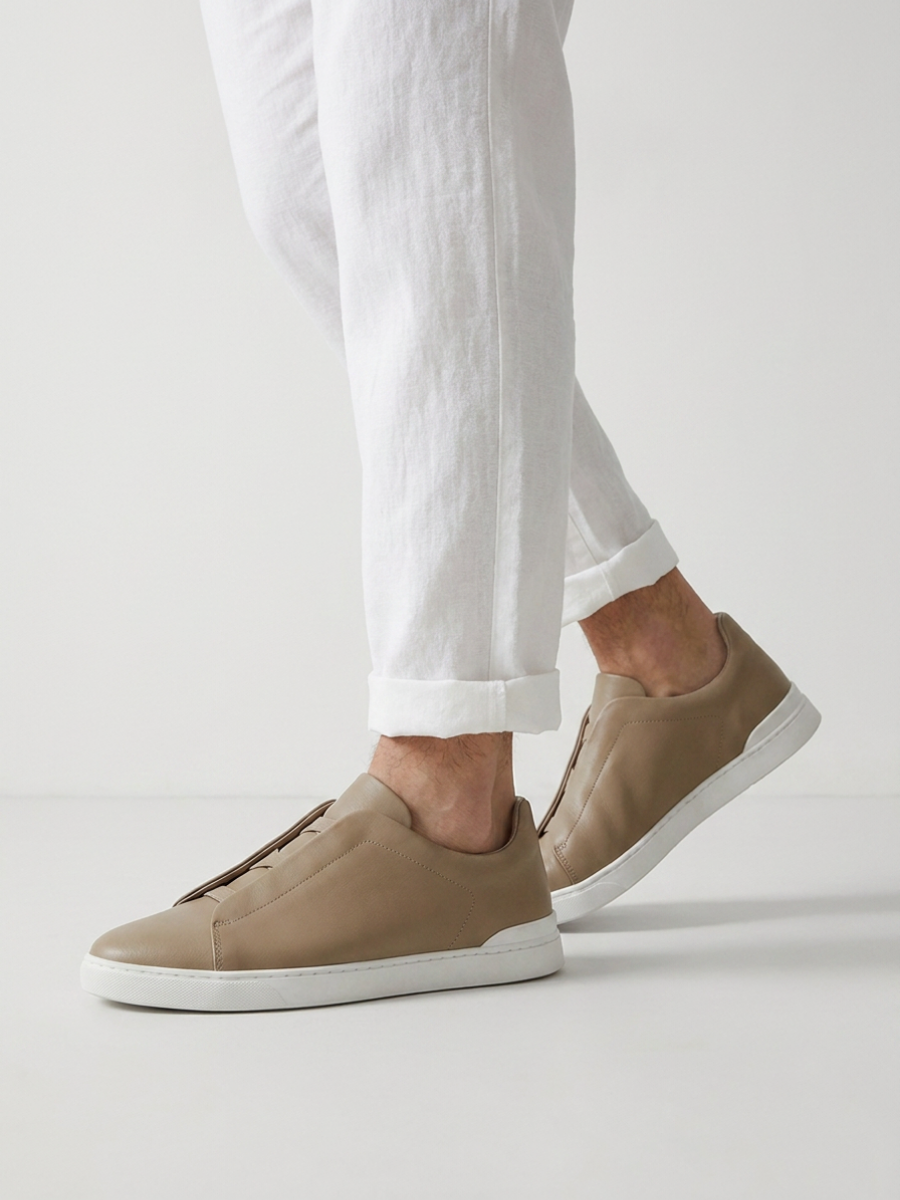 Khaki Positano Trainer