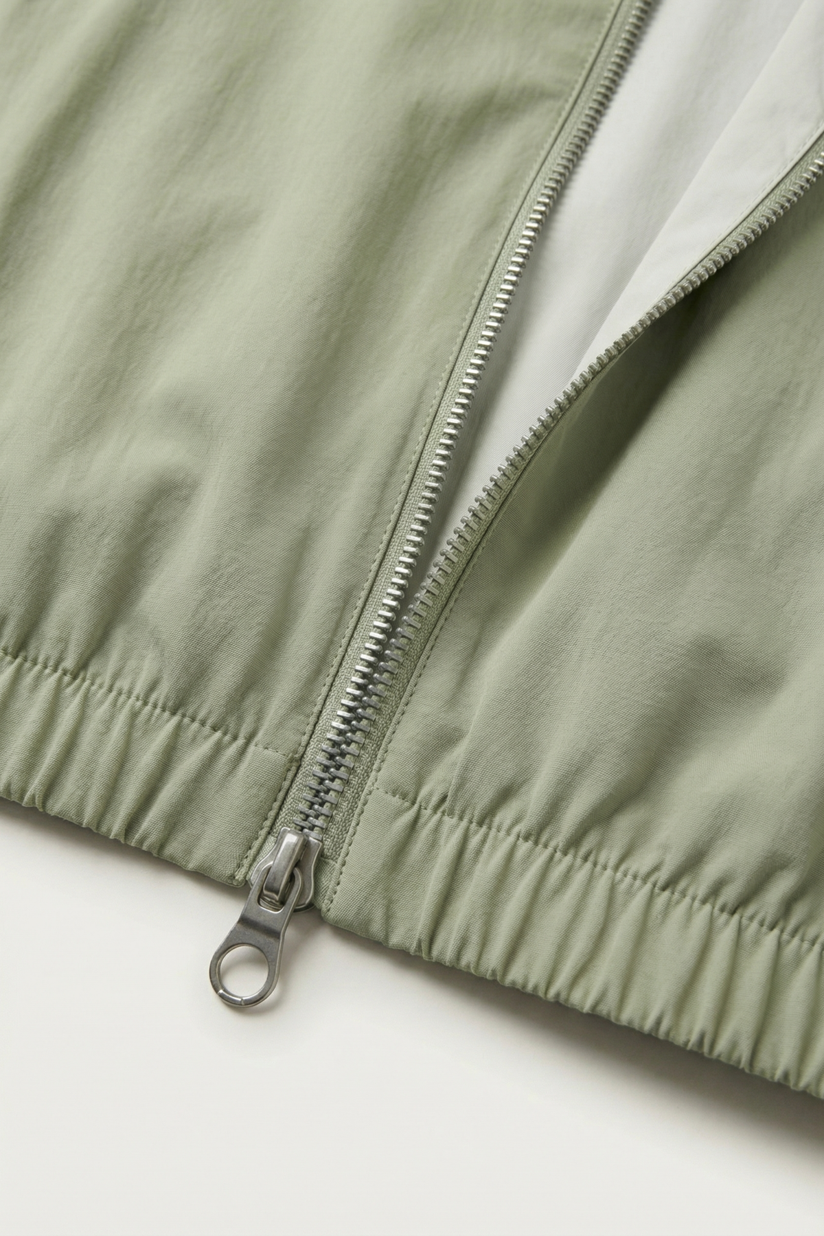 Veste réversible vert clair