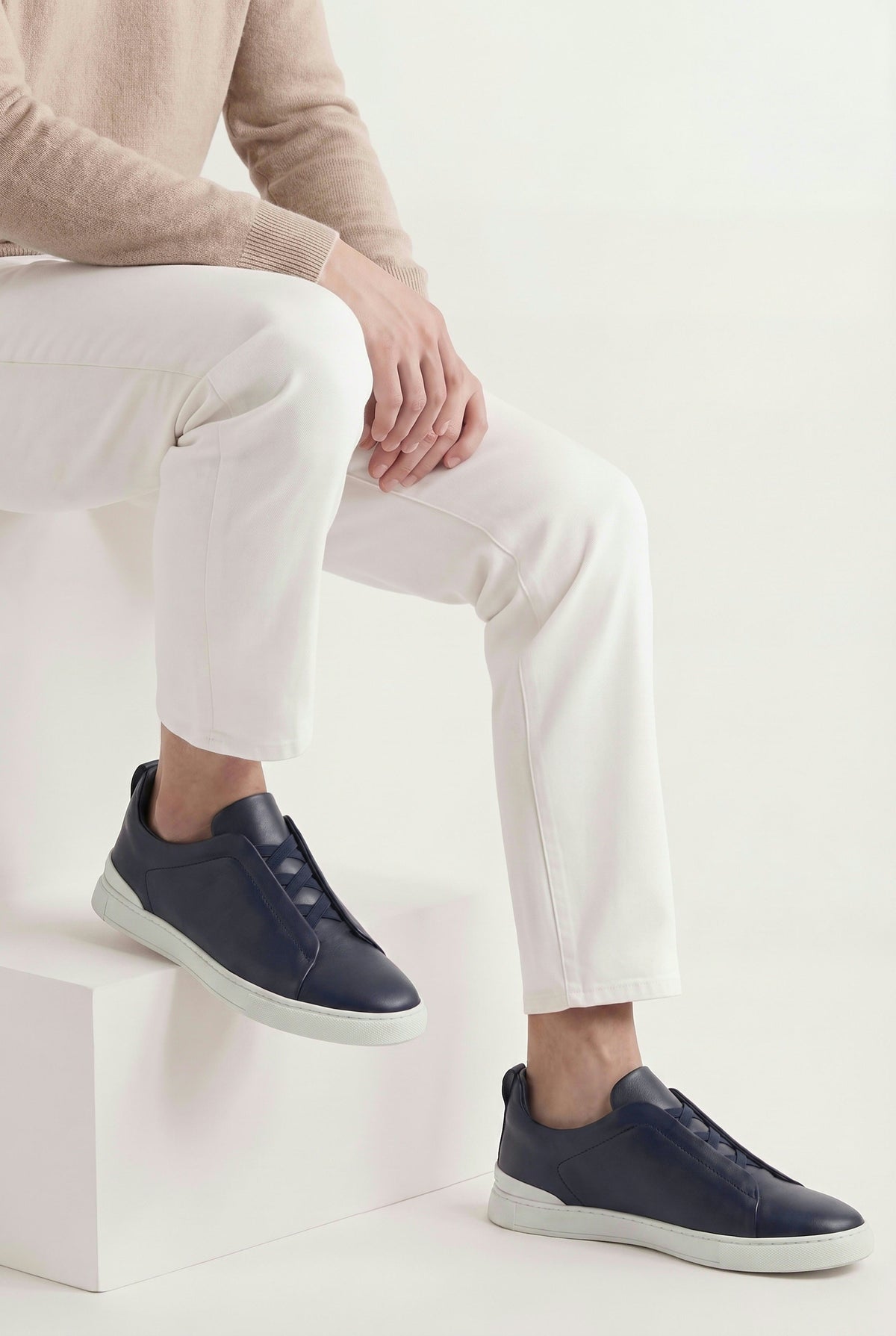 Navy Positano Trainer