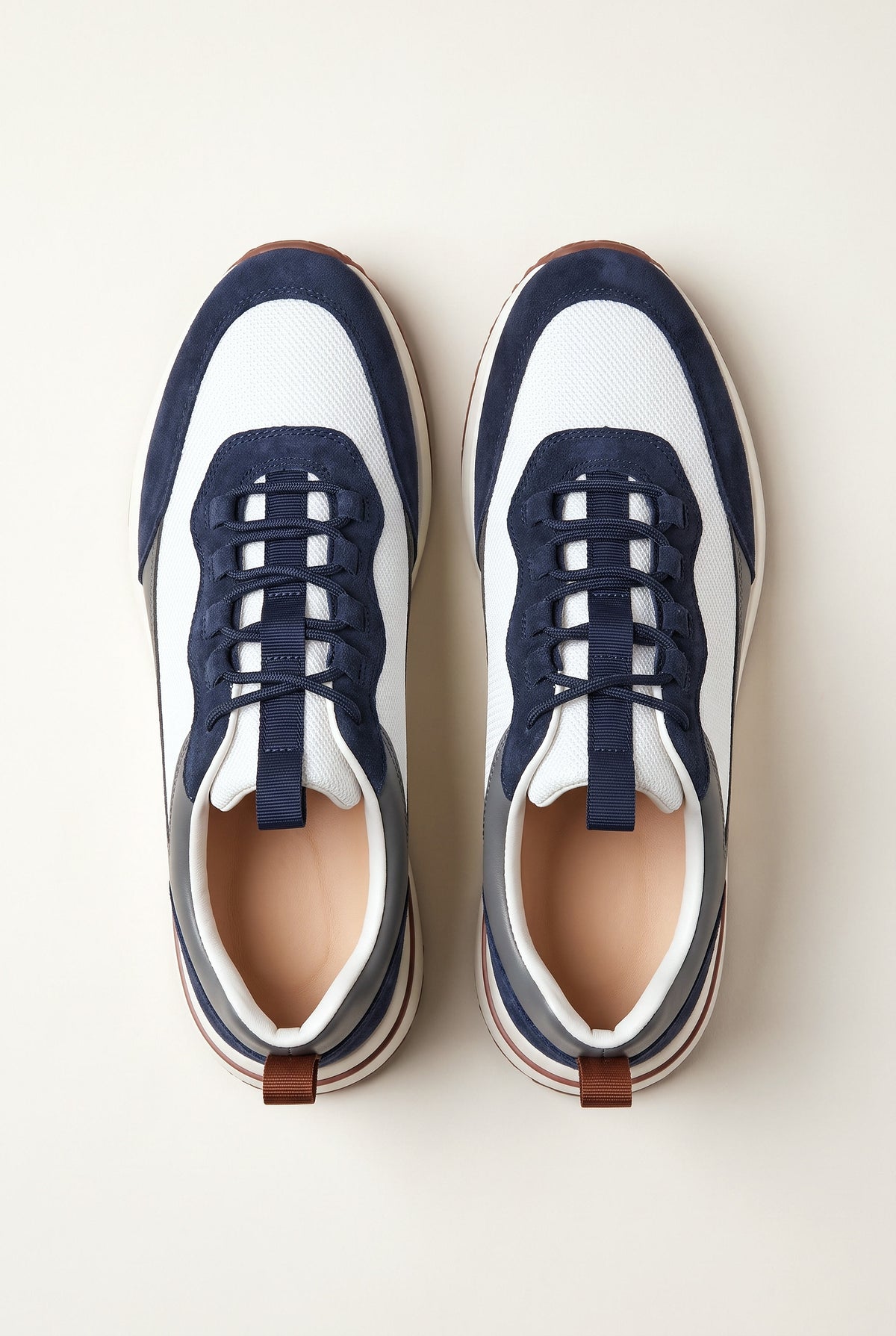 Navy White Como Trainer