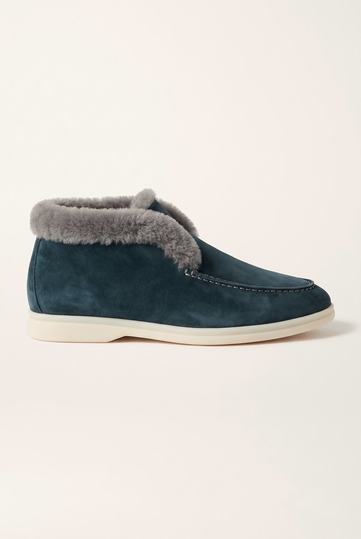 Petrol Cortina Shearling Loafer