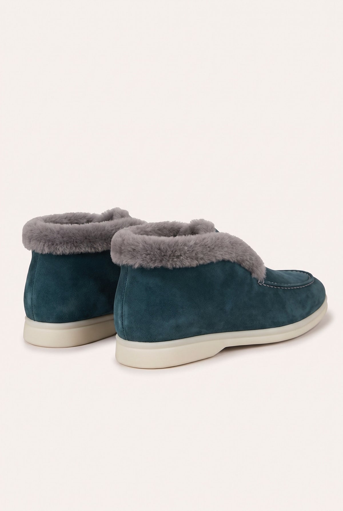 Petrol Cortina Shearling Loafer