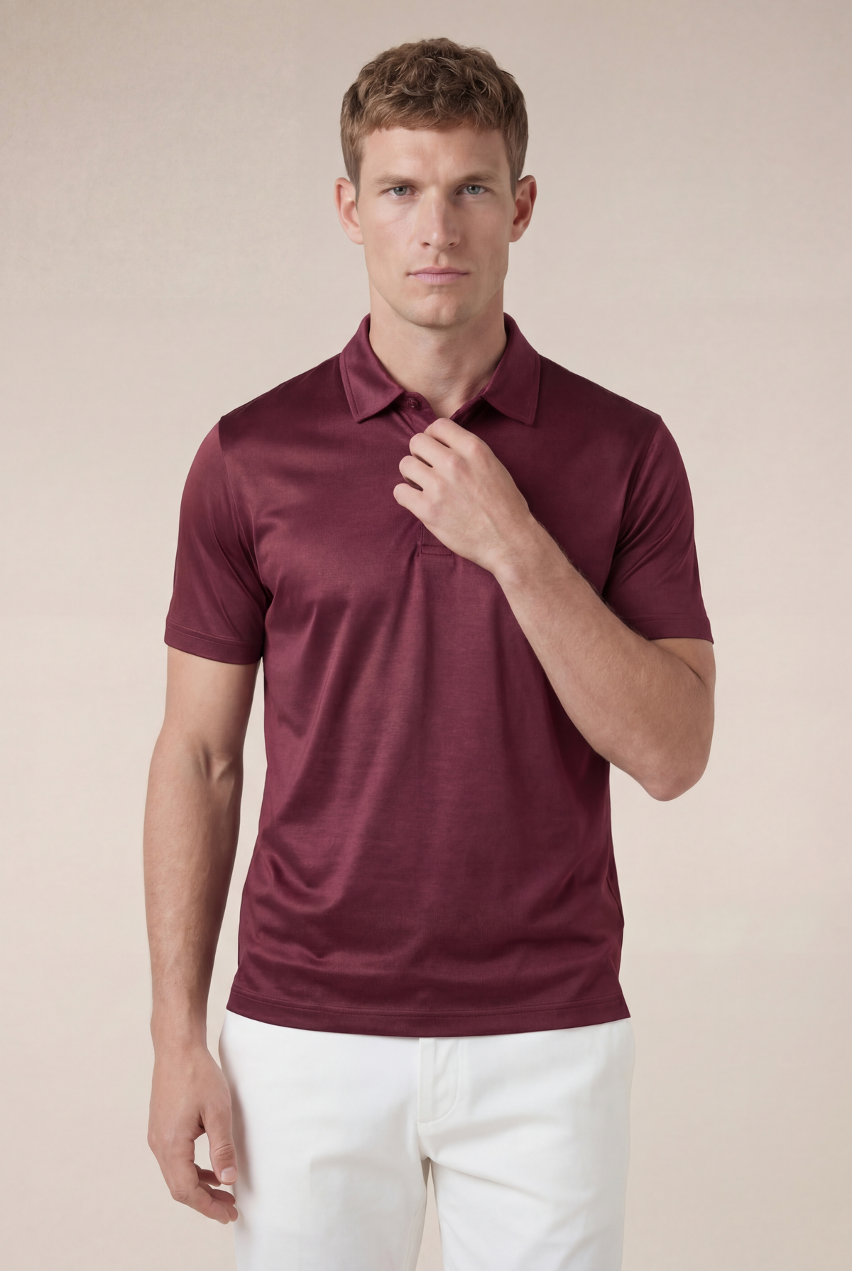 Polo Portofino bordeaux