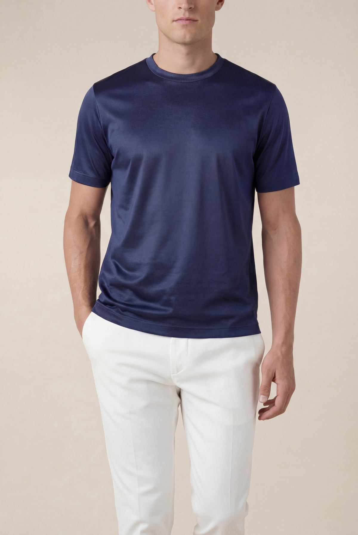 T-shirt Portofino blu navy
