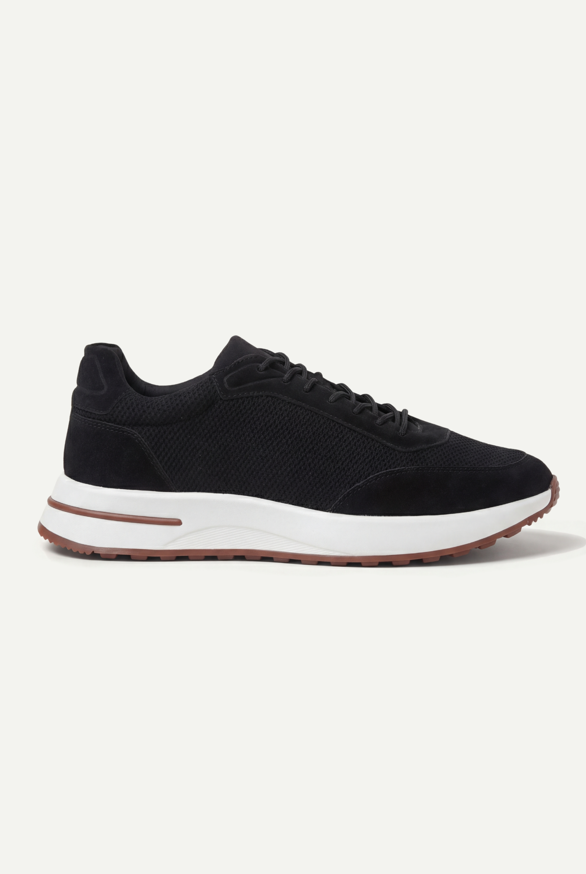 Black Stresa Trainer