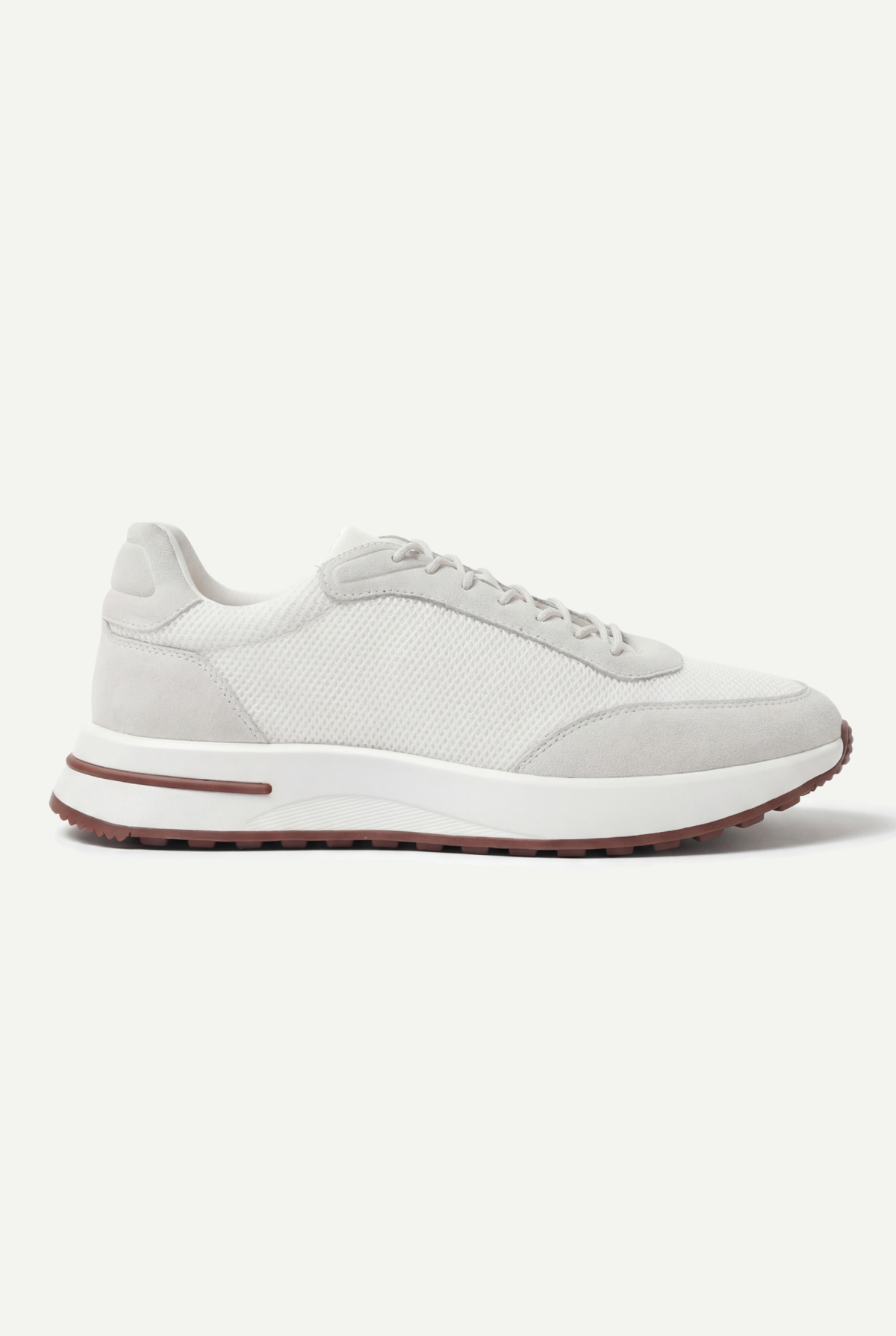 White Stresa Trainer