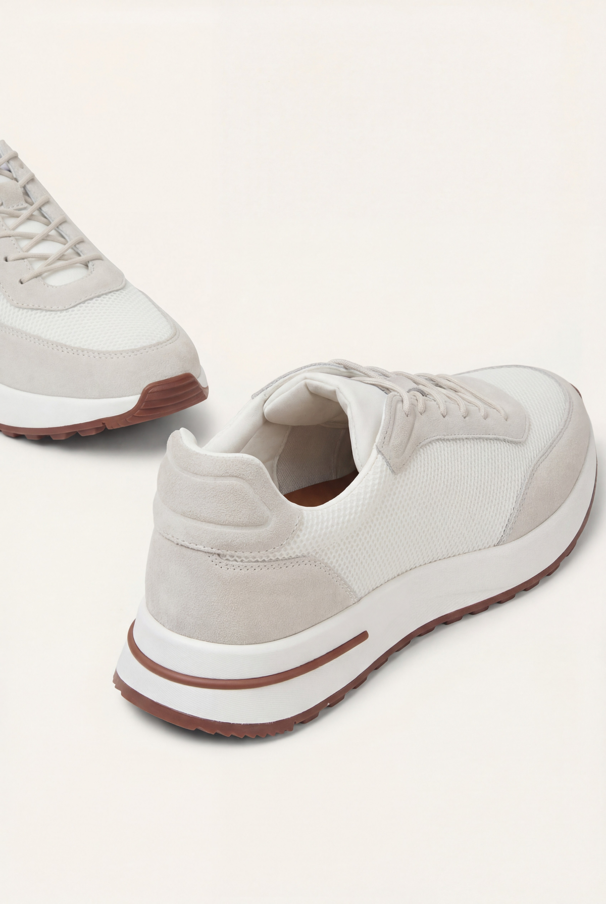 White Stresa Trainer