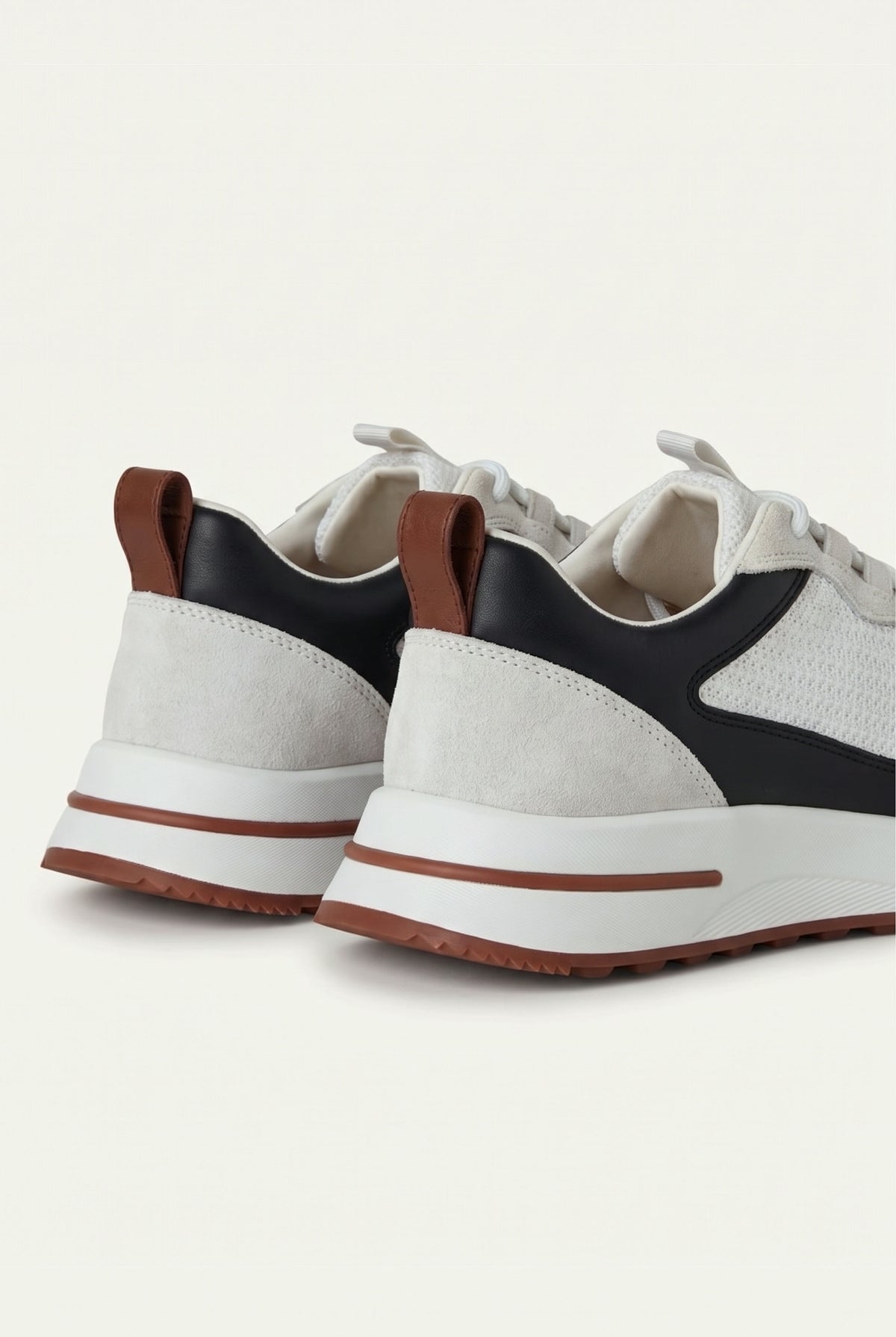 White Black Como Trainer