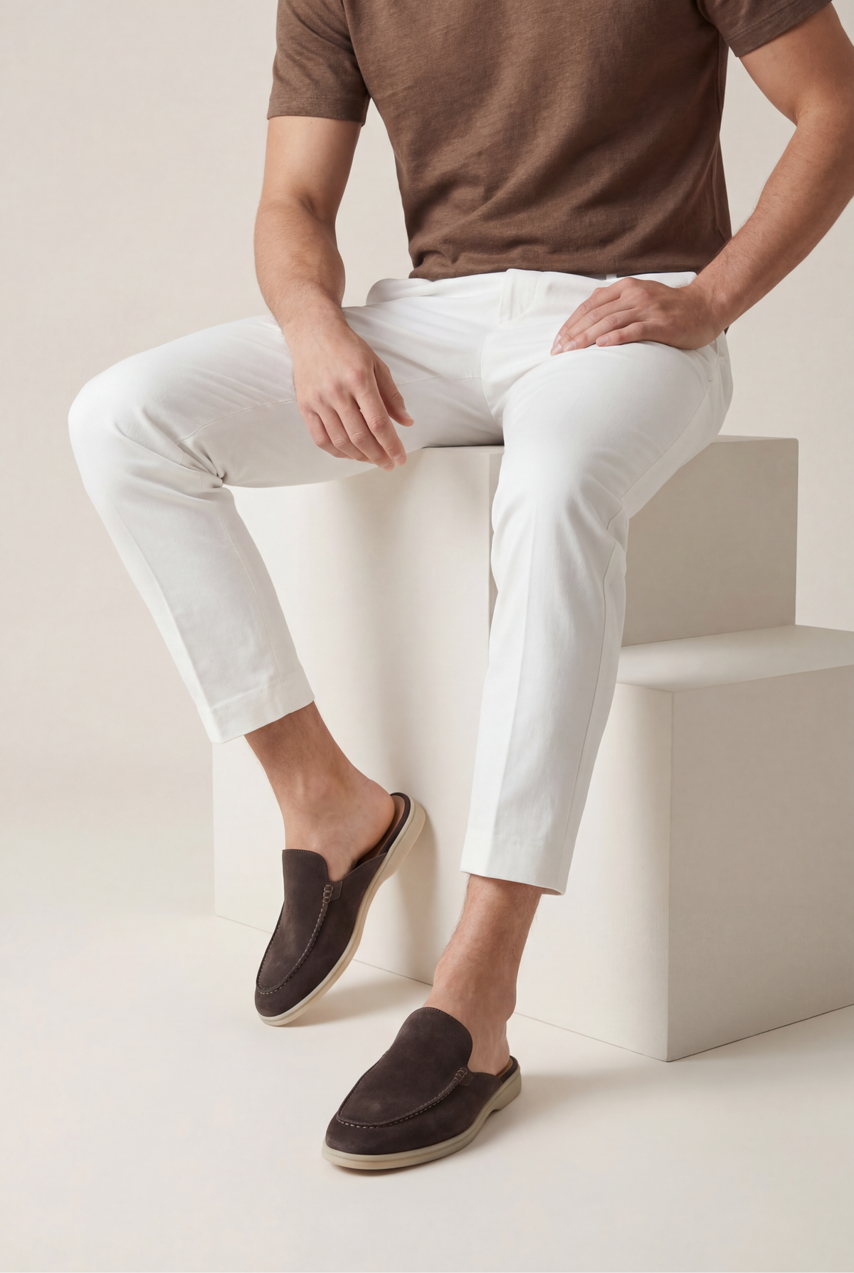 Brown Yacht Mule
