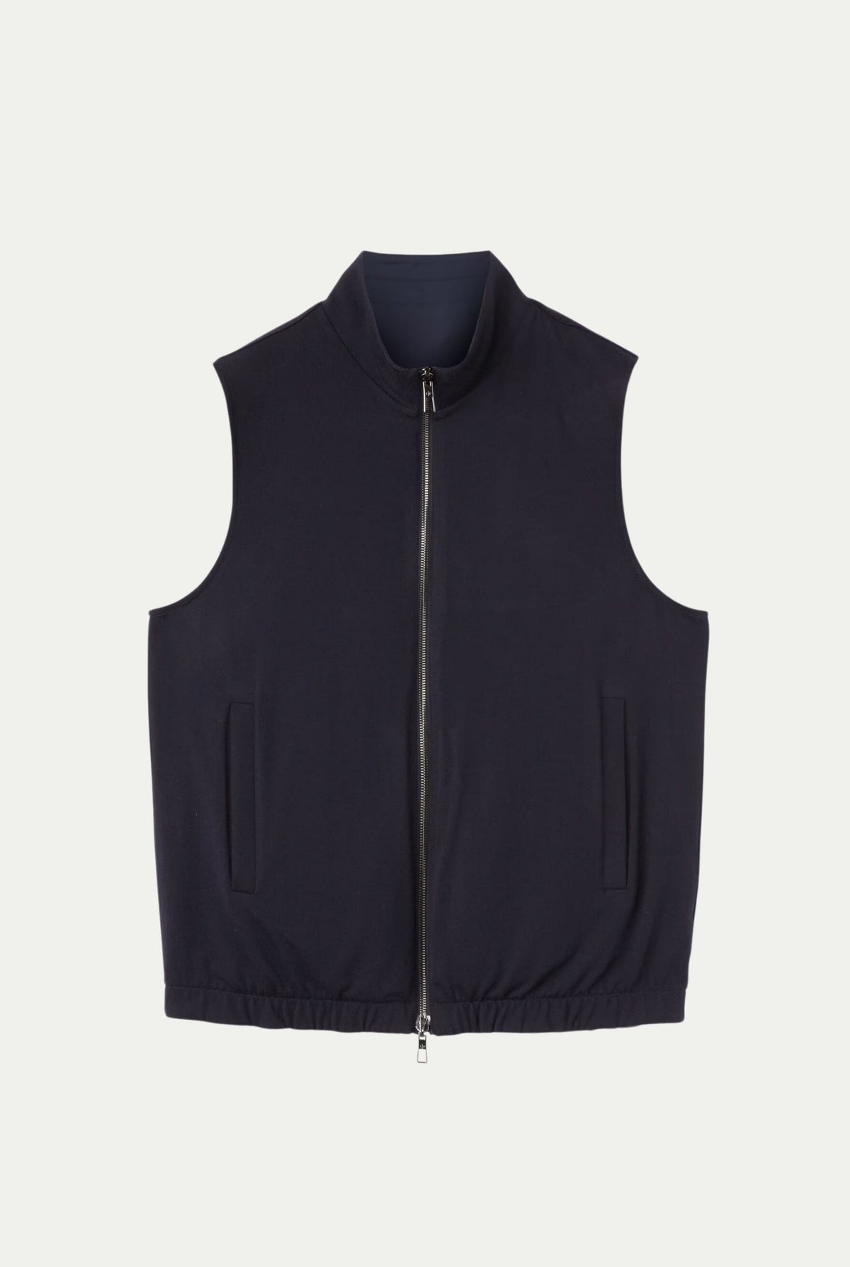 Chaleco reversible azul marino