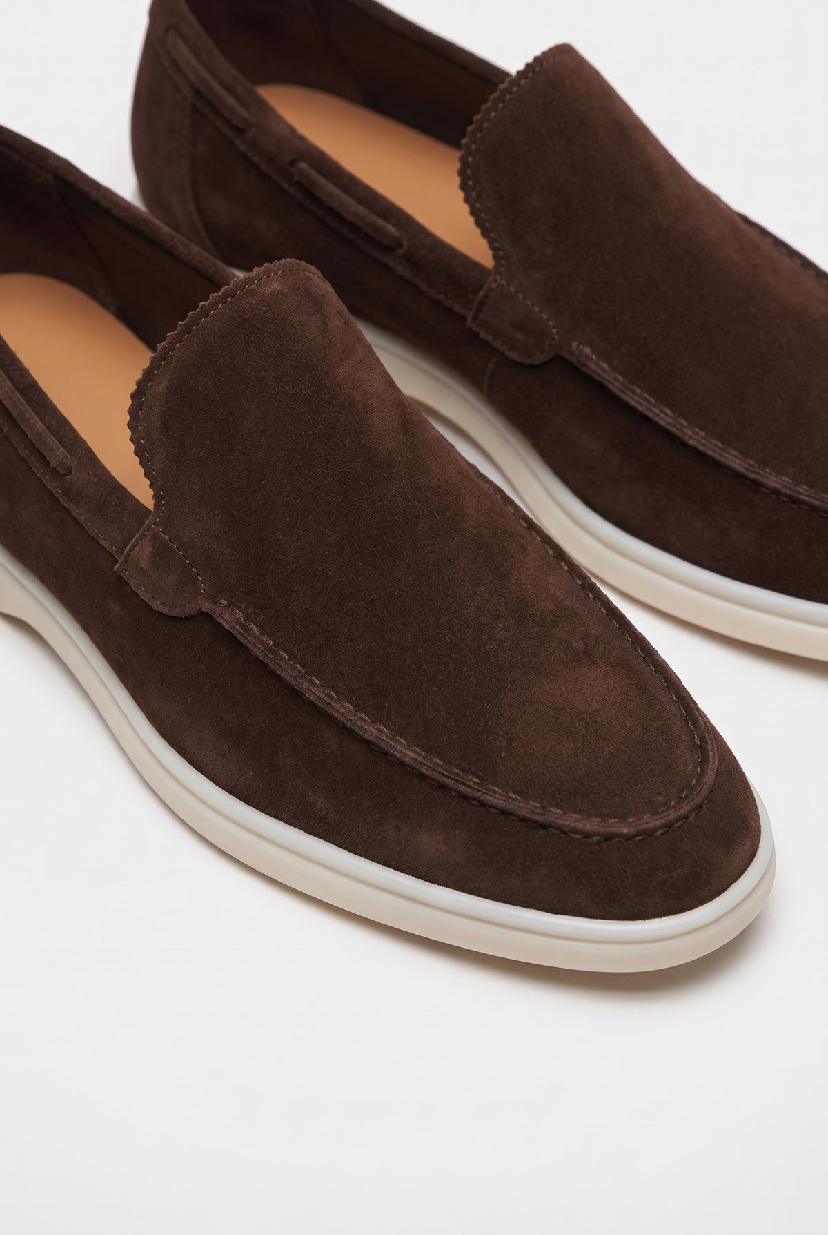 Chocolate Yacht Loafer - close-up