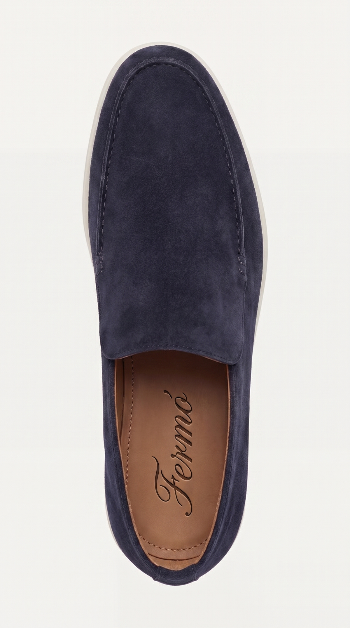 Mocasín Amalfi Suede City Azul Marino