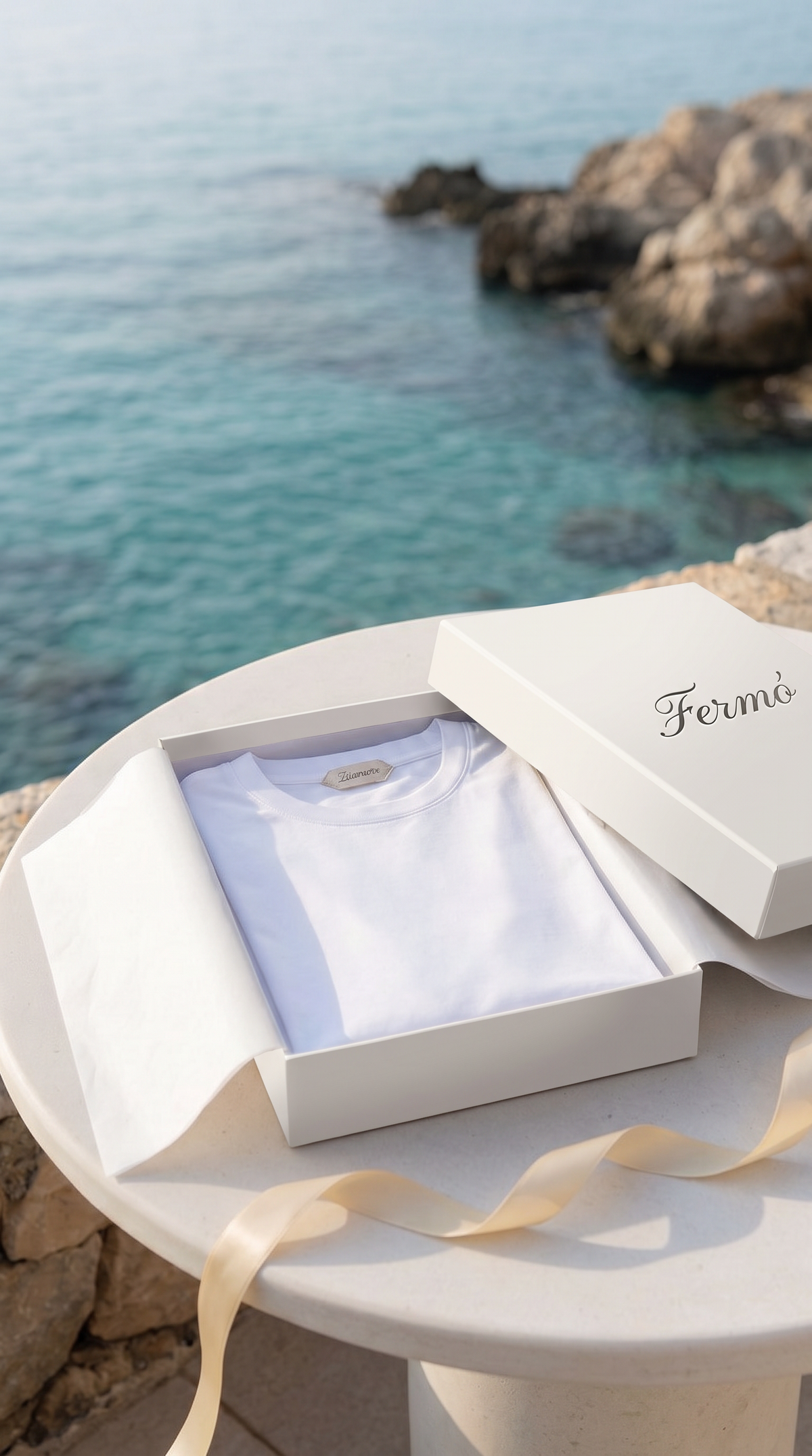 T-shirt Portofino bianca