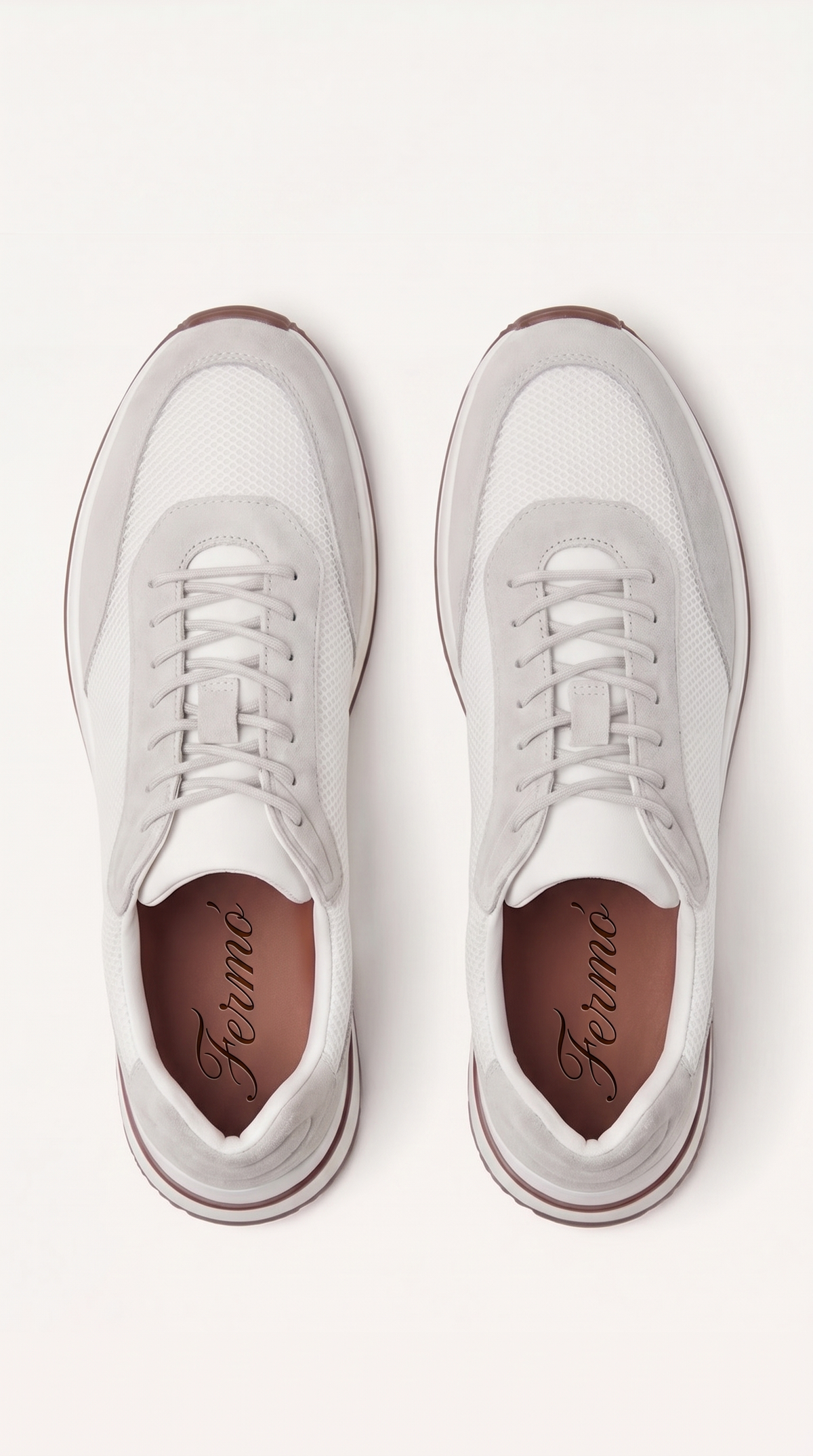 White Stresa Trainer