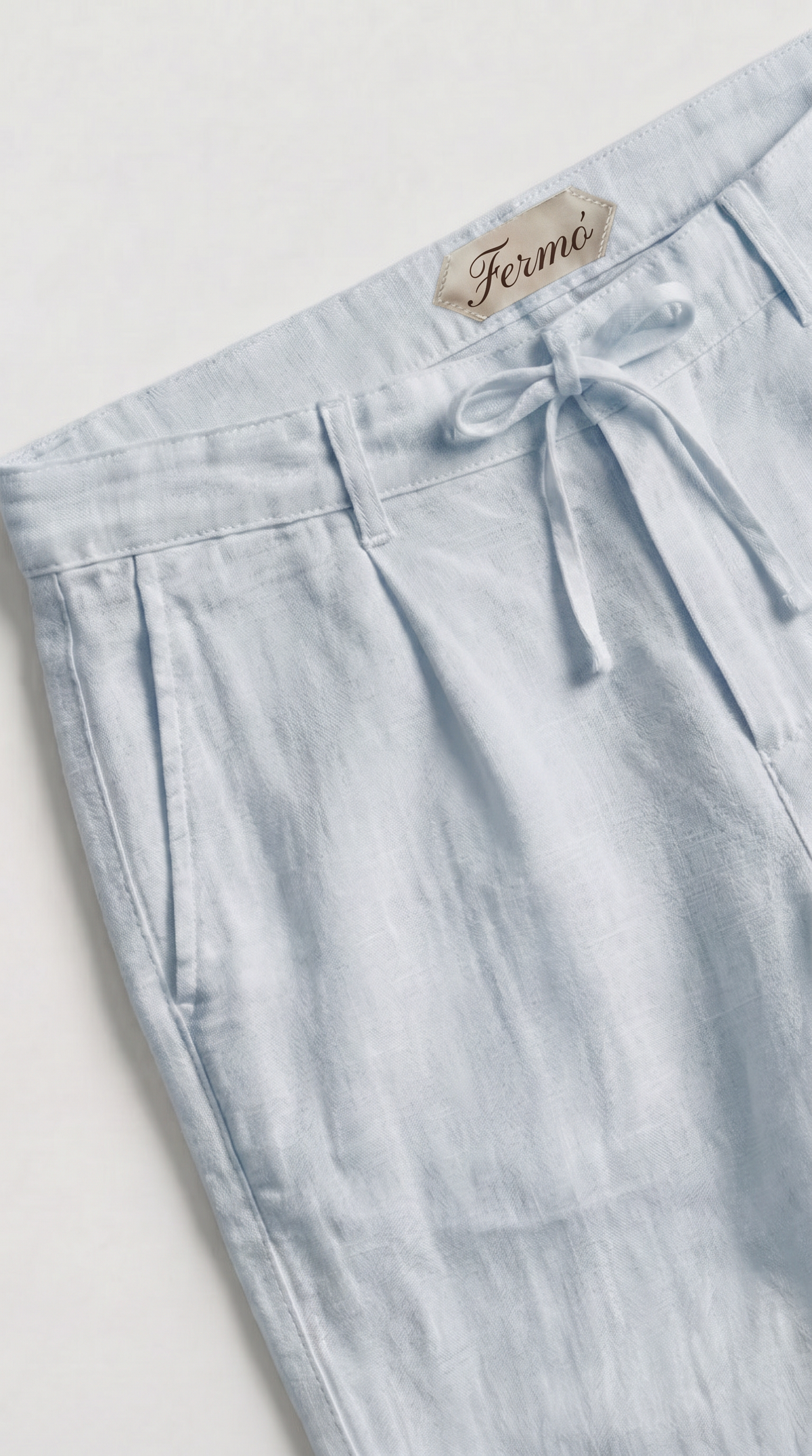 Amalfi-Leinenhose Blau