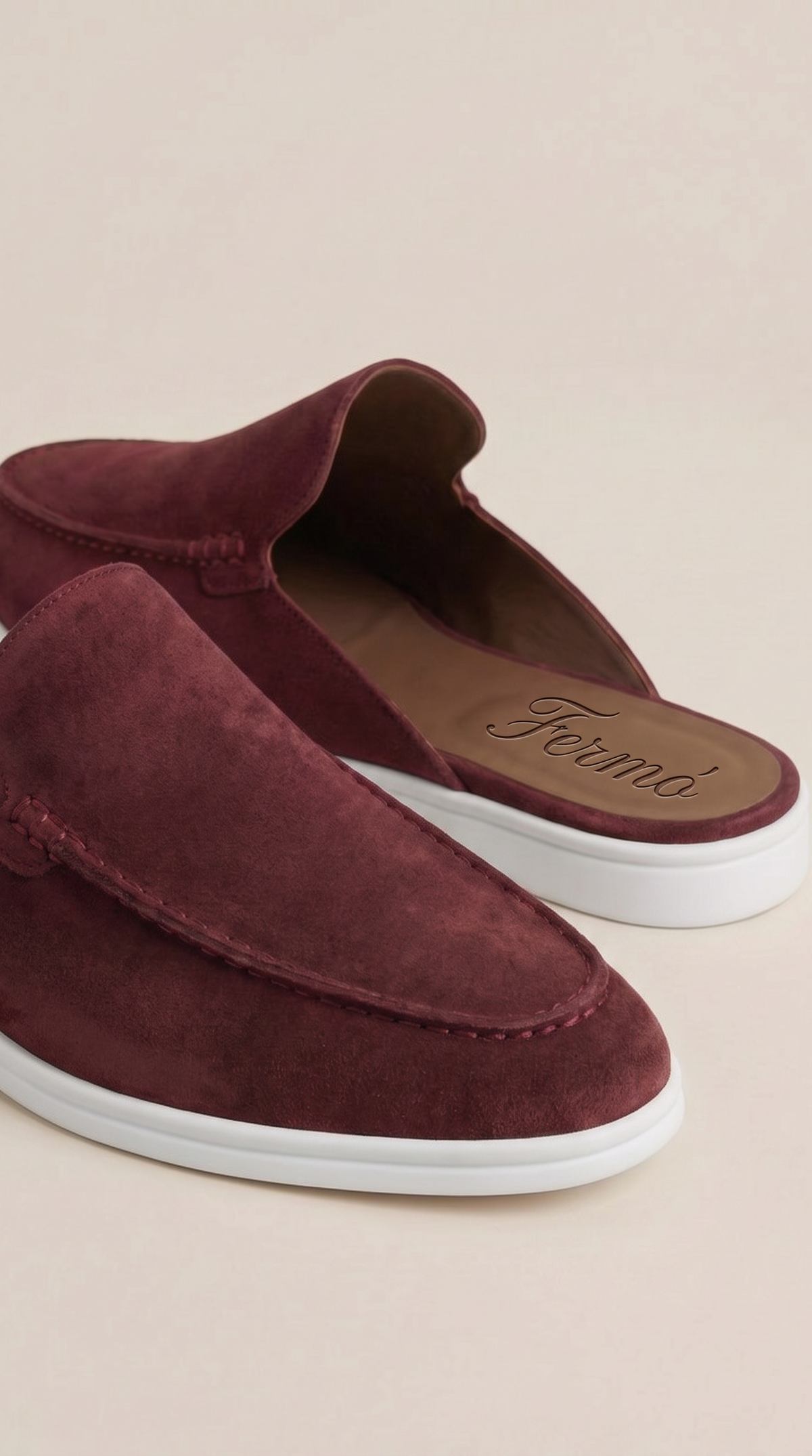 Burgundy Yacht Mule