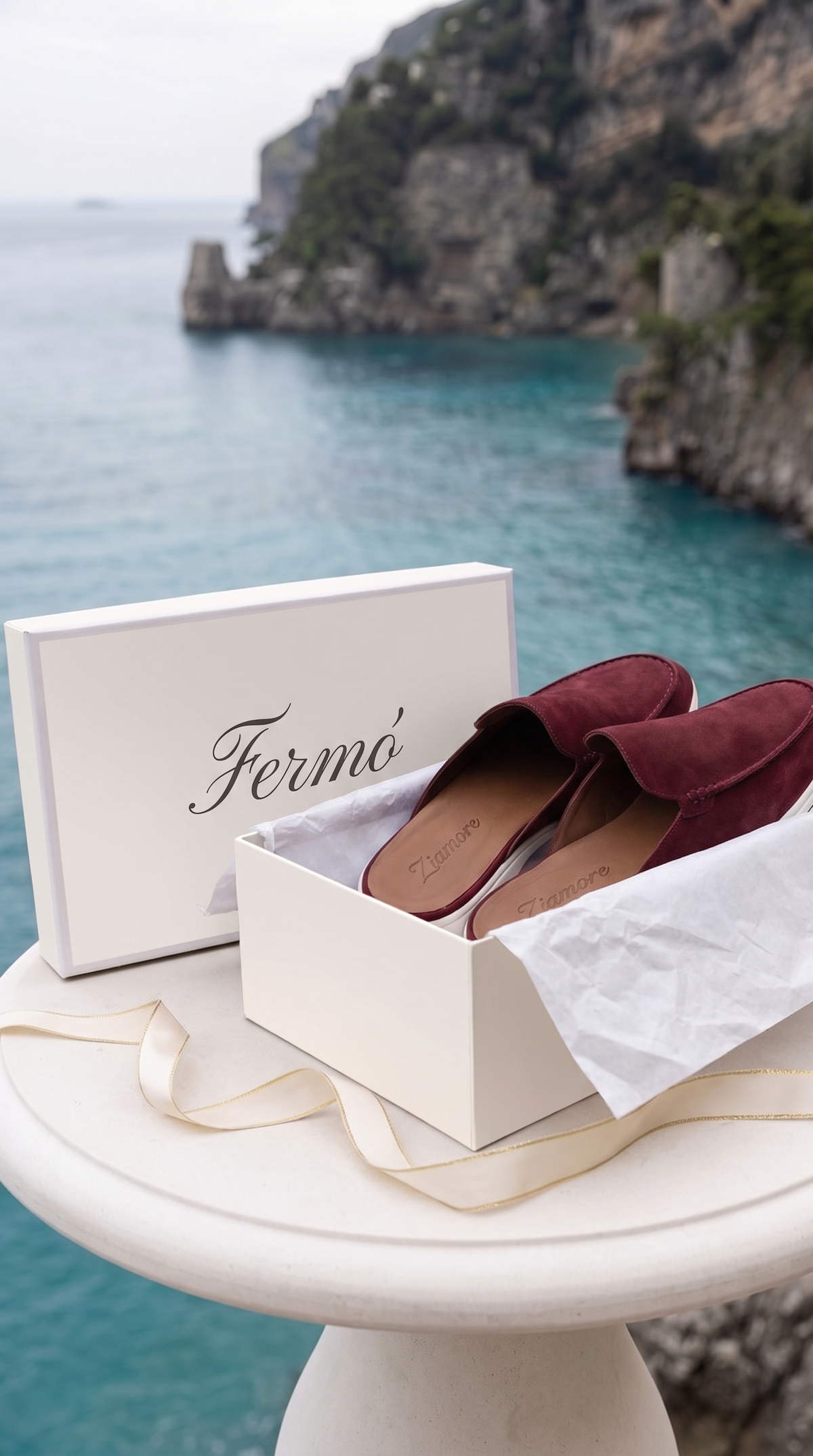Burgundy Yacht Mule