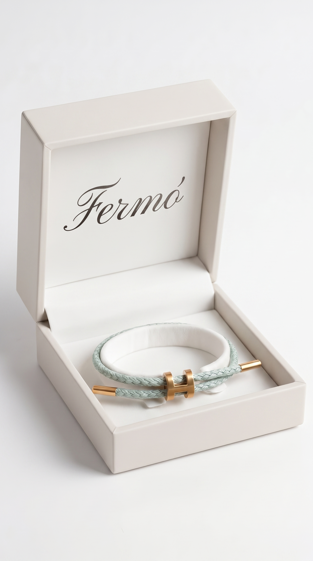 Bracciale Fermó Gold verde menta/oro