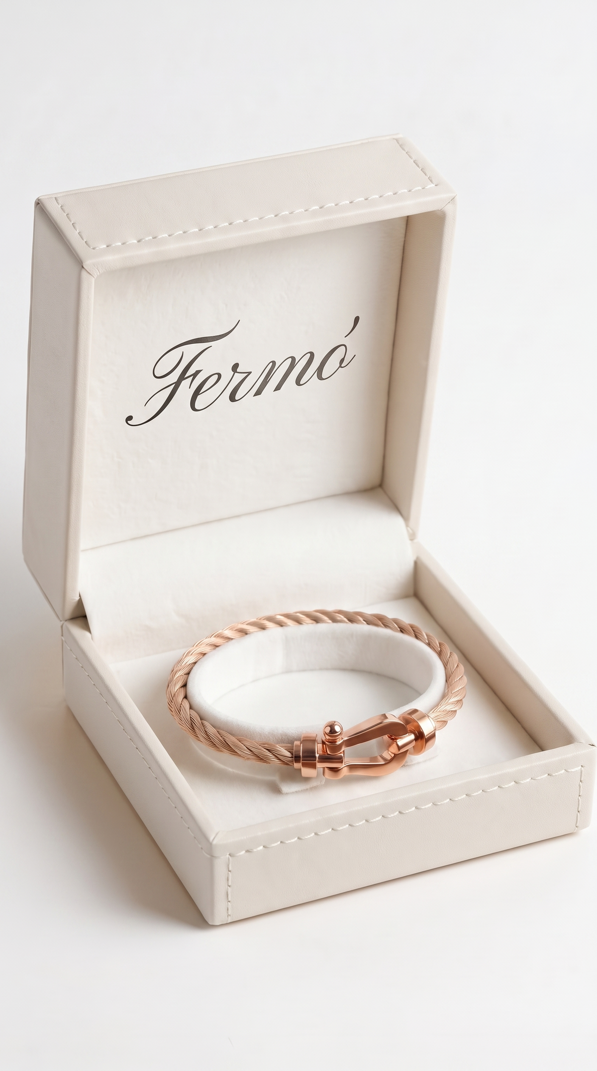 Fermó Yacht Bracelet Sand/Rose Gold