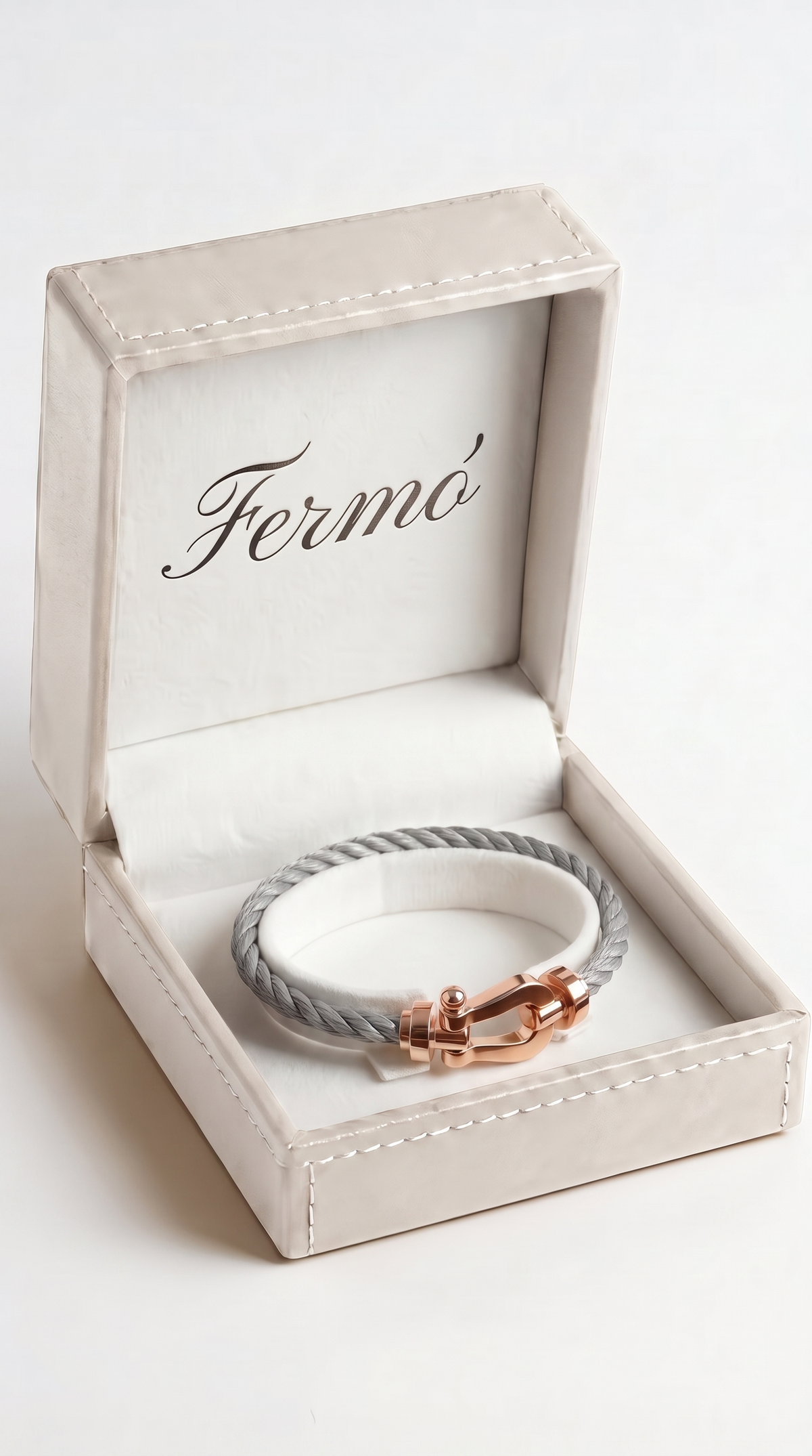 Fermó Yacht Bracelet Grey/Rose Gold