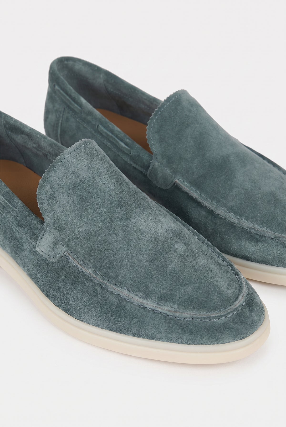 Petrol Yacht Loafer - close-up