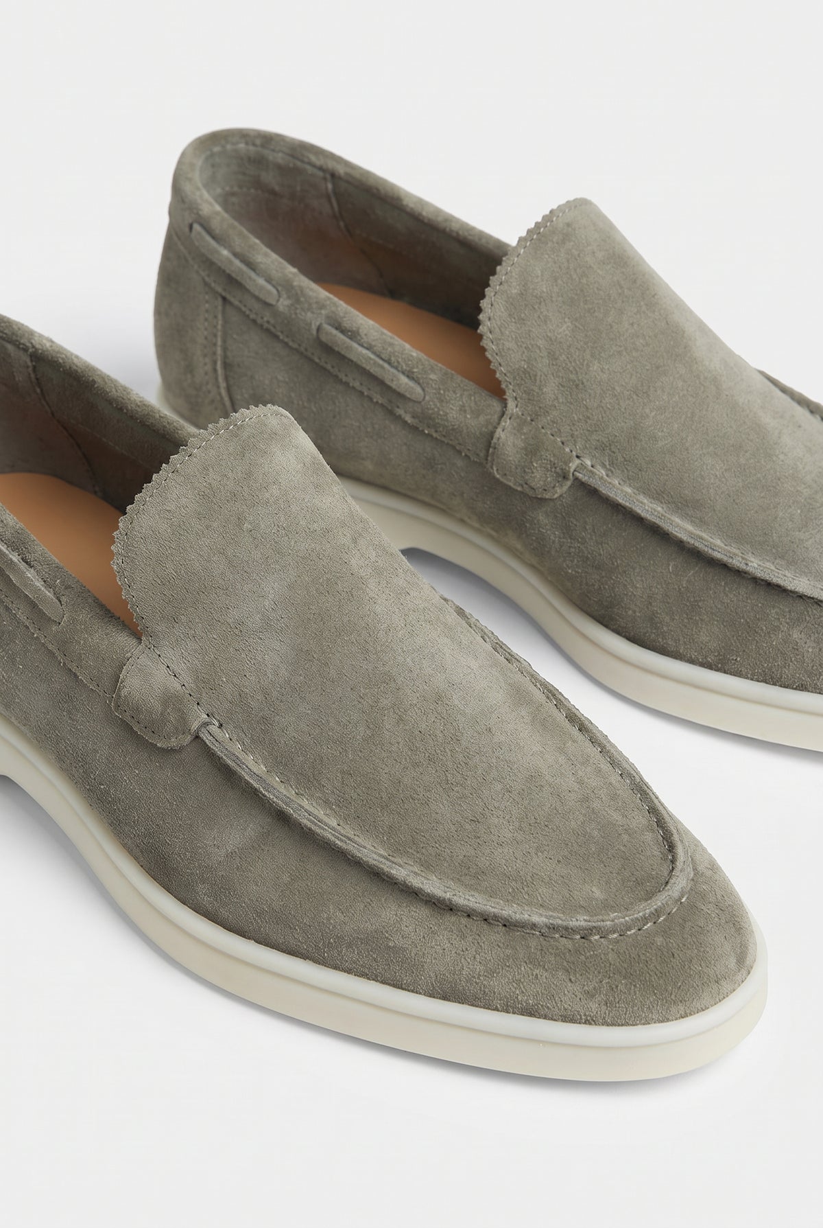 Pistachio Yacht Loafer - close-up