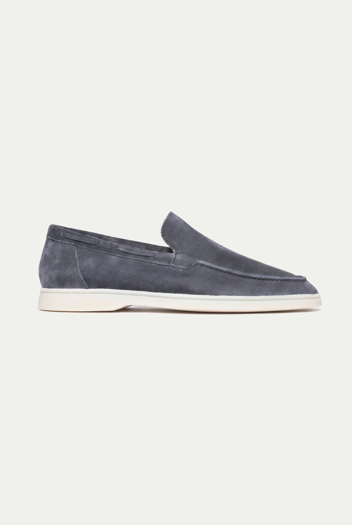 Steel Blue Yacht Loafer - side view