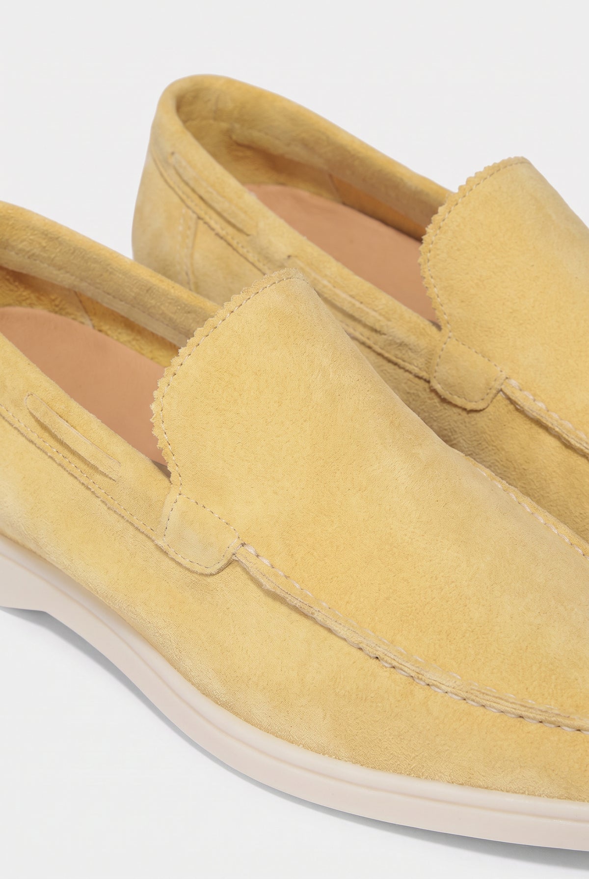 Yellow Yacht Loafer - close-up